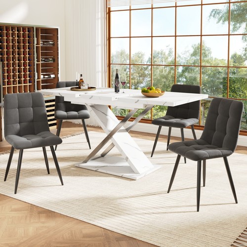 Extendable dining table - table, and