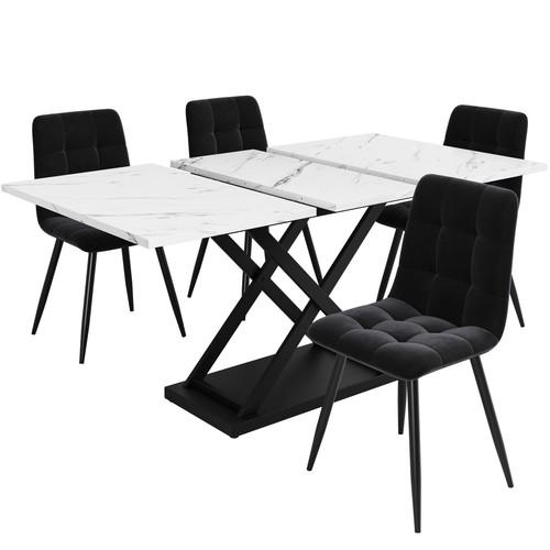 Dining set marble - dining,