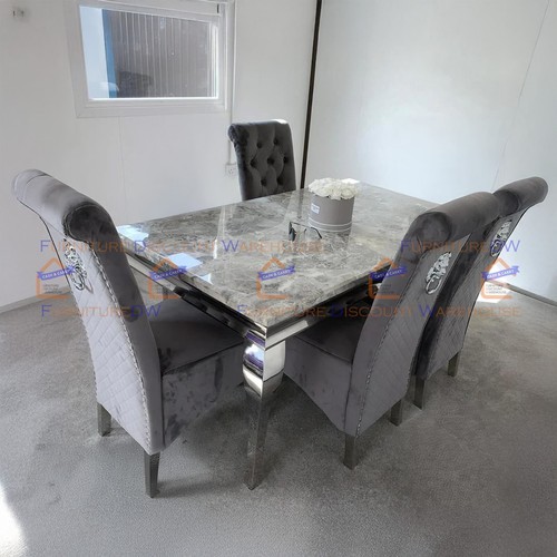 150cm louis light grey marble - louis,