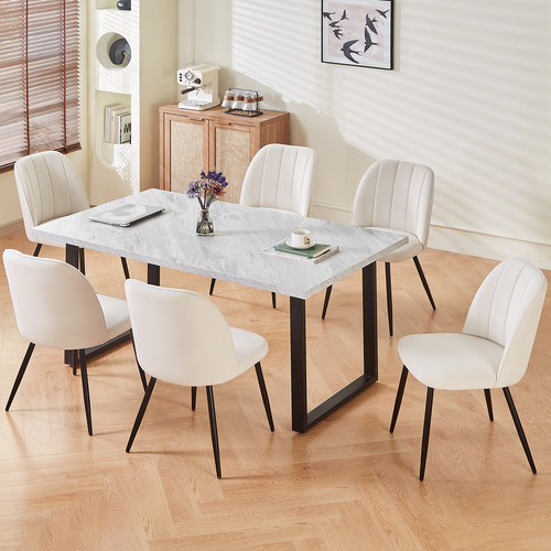 Marble effect table - marble, and