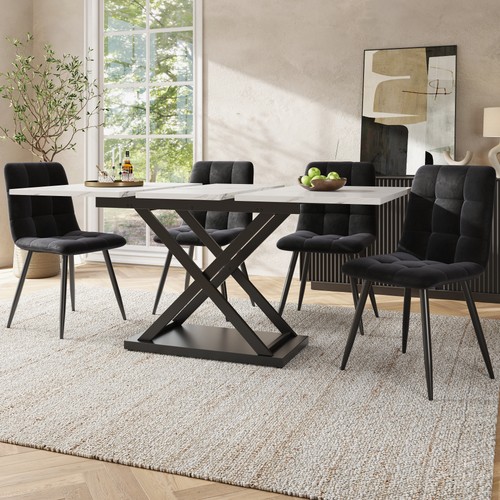 Piece extendable dining - piece,