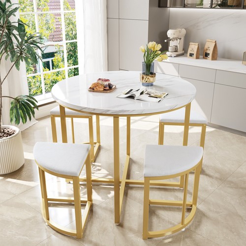 Dining table and chairs - set, of
