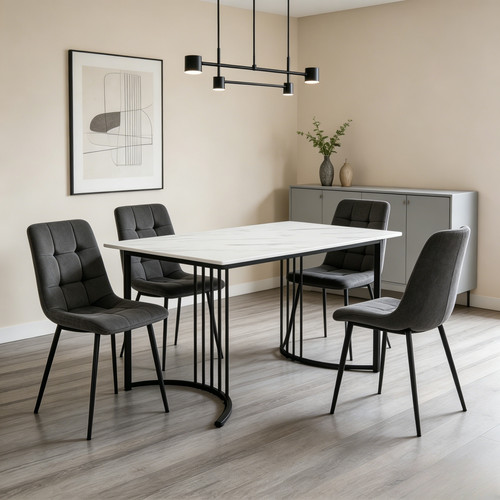 Dining room set with - dining, 140x80