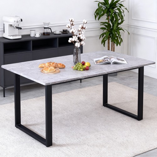150cm dining table - 150cm, marble