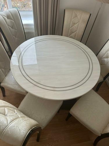 Marble chair dinning - marble, 6