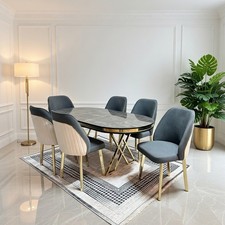 Luxury Rome Grey Wooden marble