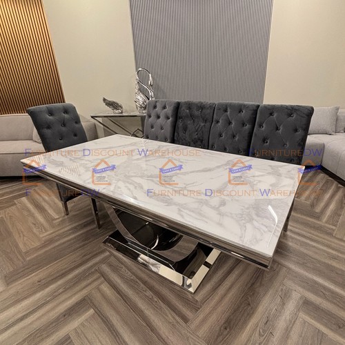 Arial large white - large, marble
