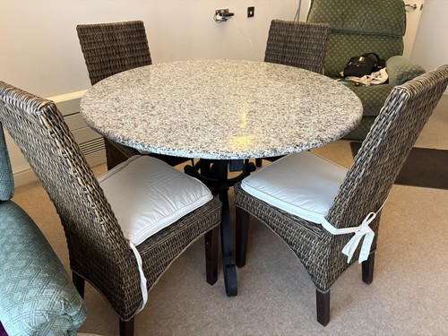 Solid marble dining table with - solid,